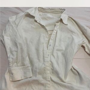 Cider White Button-Up Shirt